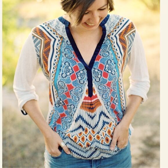 Anthropologie Tiny long sleeve top - Picture 1 of 5